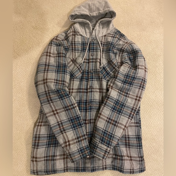 Original Weatherproof Vintage Medium Sherpa Lined Flannel Jacket - Picture 1 of 3